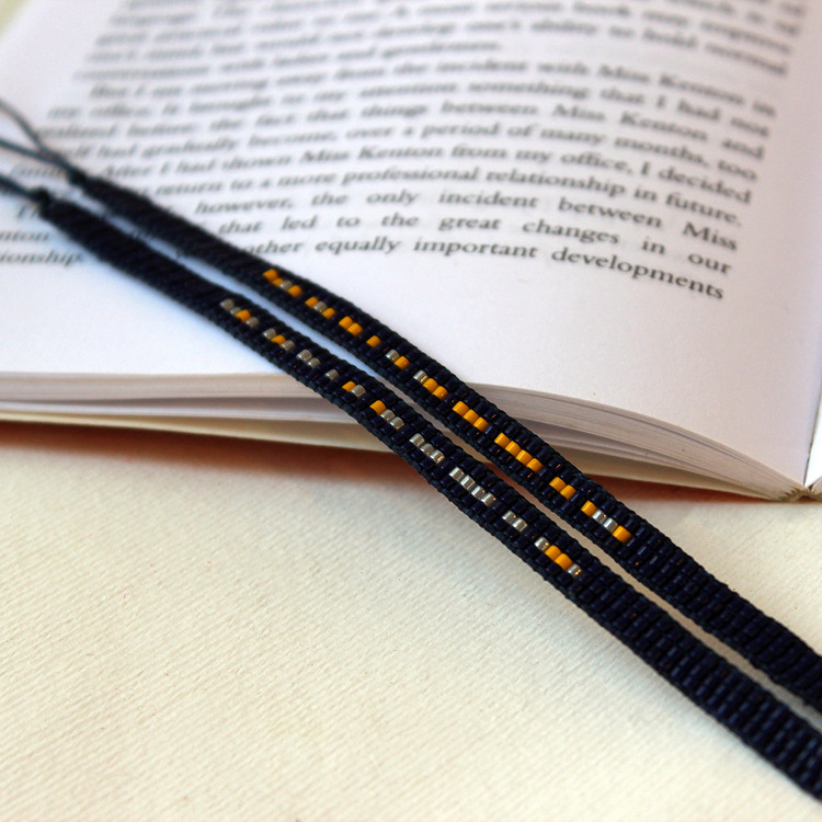 دستبند میوکی - طرح کد مورس - ست دو عددی دستبند دوستی