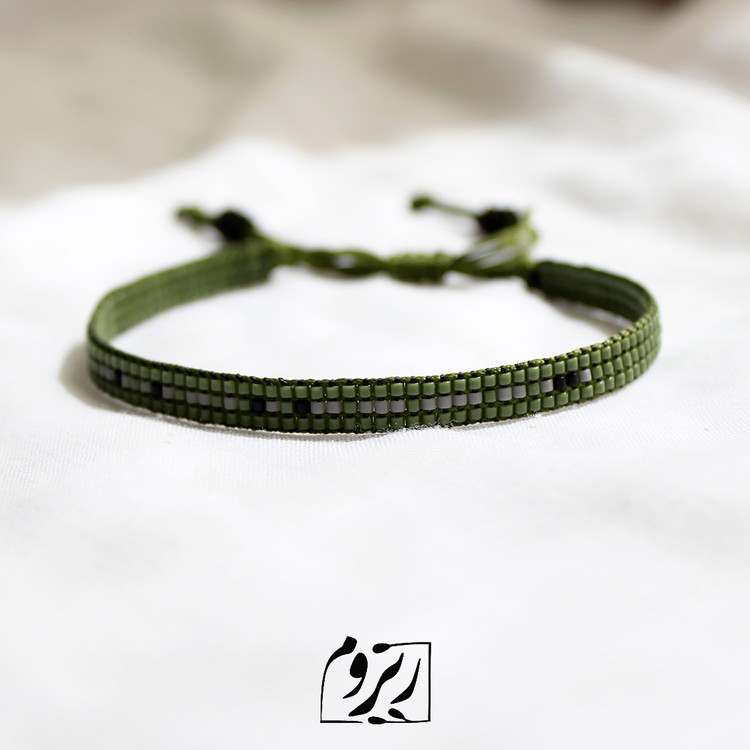 دستبند میوکی - طرح کد مورس - دستبند دوستی