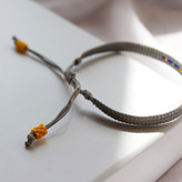 دستبند کد مورس میوکی با متن دلخواه