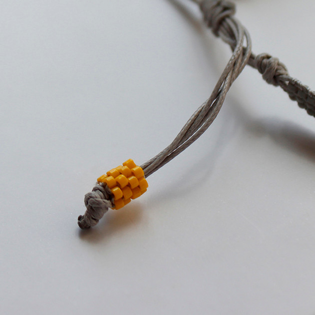 دستبند کد مورس میوکی با متن دلخواه