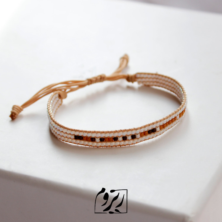 دستبند کد مورس میوکی با متن دلخواه 3