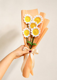 دسته گل کاموایی