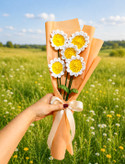 دسته گل کاموایی