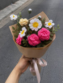 دسته گل کاموایی